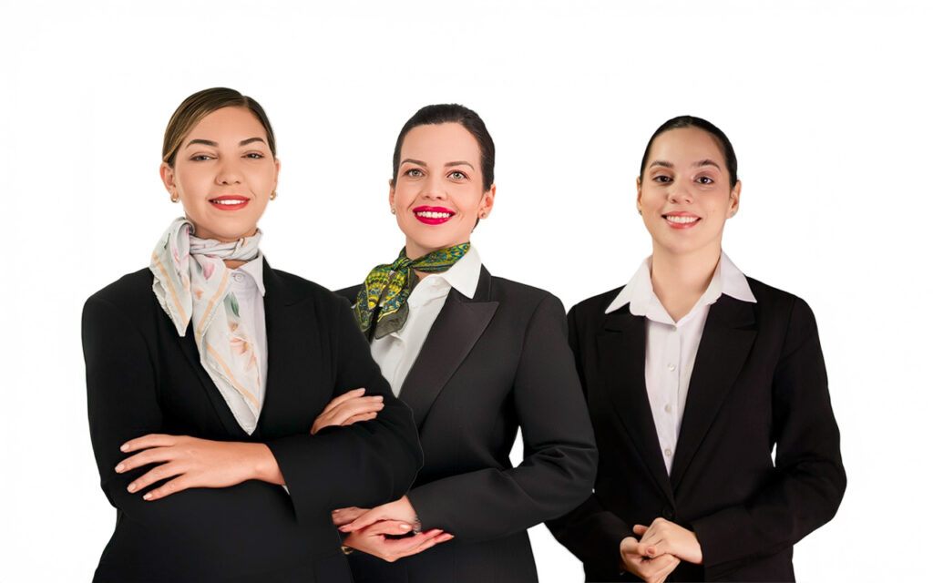 Foto profissional para currículo de comissário de voo - Estúdio Fanara Rio de Janeiro