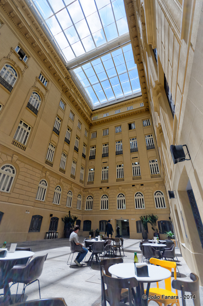 Fotografia de arquitetura e ambientes no CCBB de Belo Horizonte